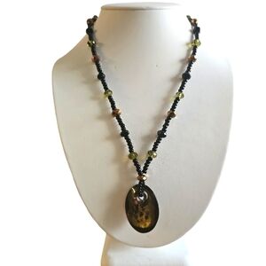 Murano Glass Oval Necklace